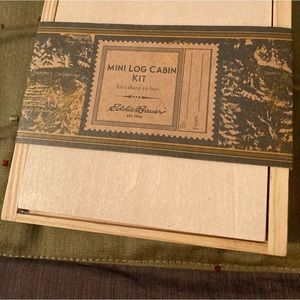 Eddie Bauer Mini Log Cabin Toy